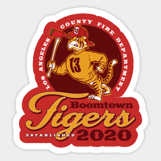 Boomtown Tigers Sticker